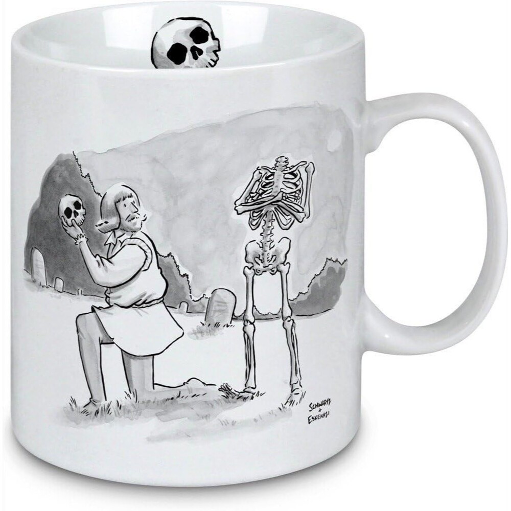 The New Yorker Hamlet Cartoon Mug 15oz Discontinued